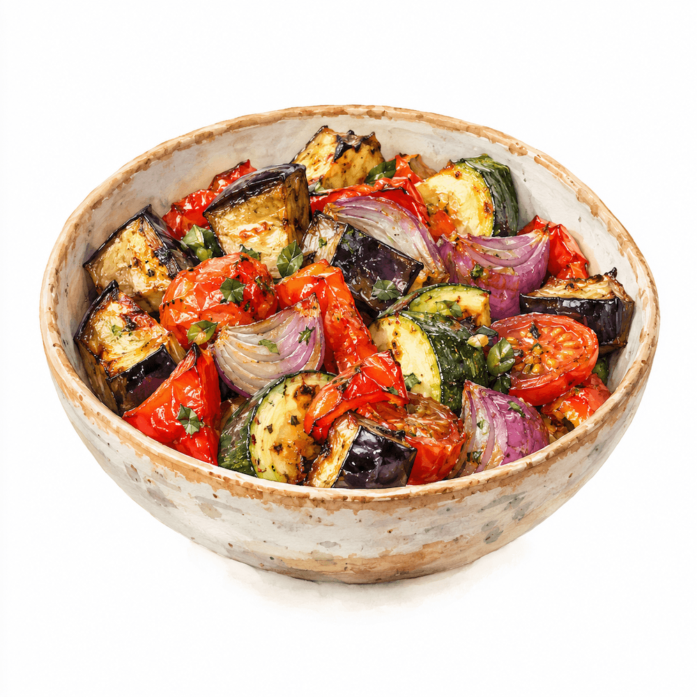 Mediterranean roast vegetables side (v) (gf)